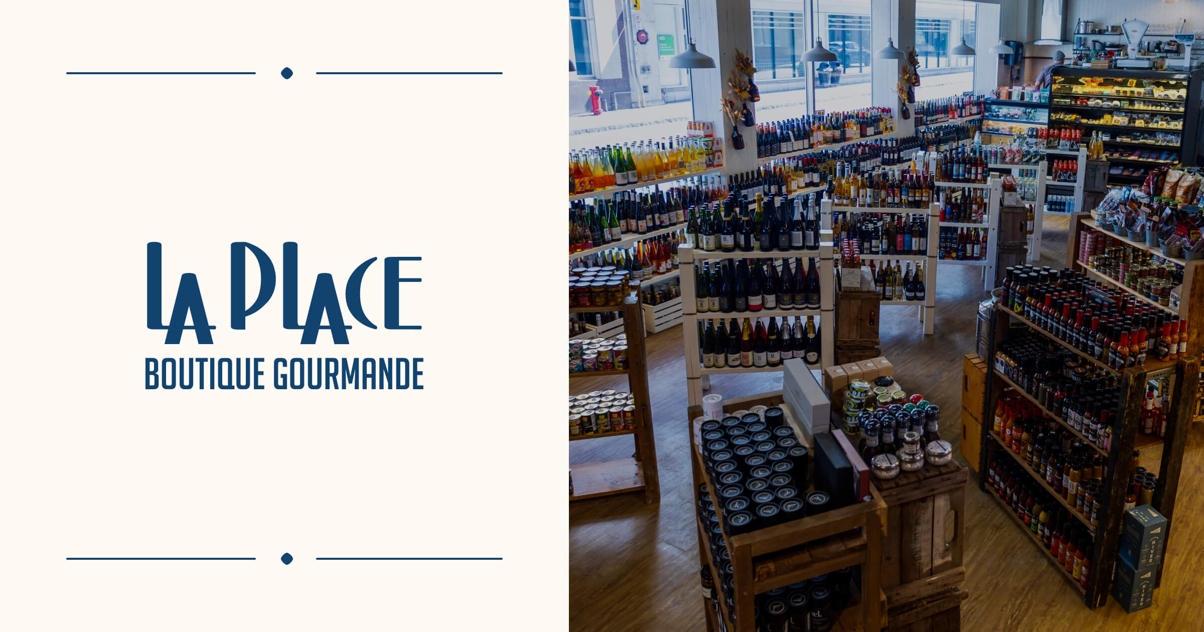 Accueil La Place boutique gourmande